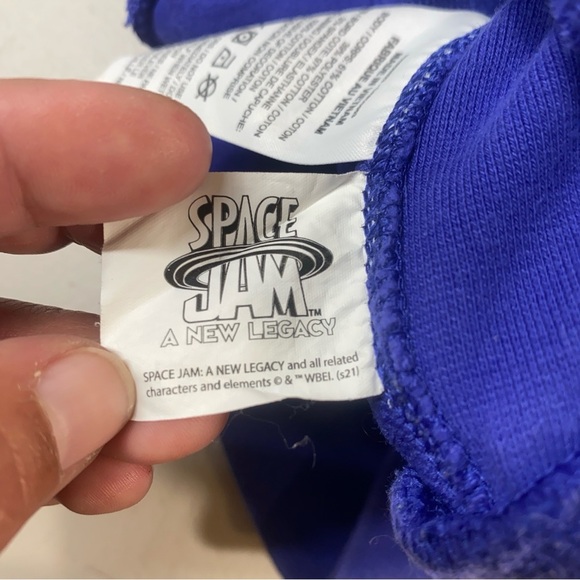 Nike Dri-FIT Space Jam Bugs Bunny Purple Hoodie - Picture 8 of 9